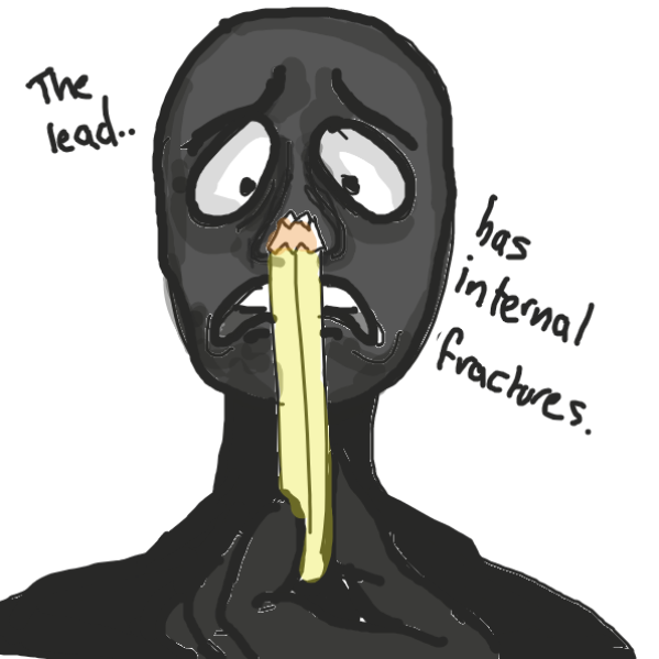 Drawing in The Mad Artist by Mojomos