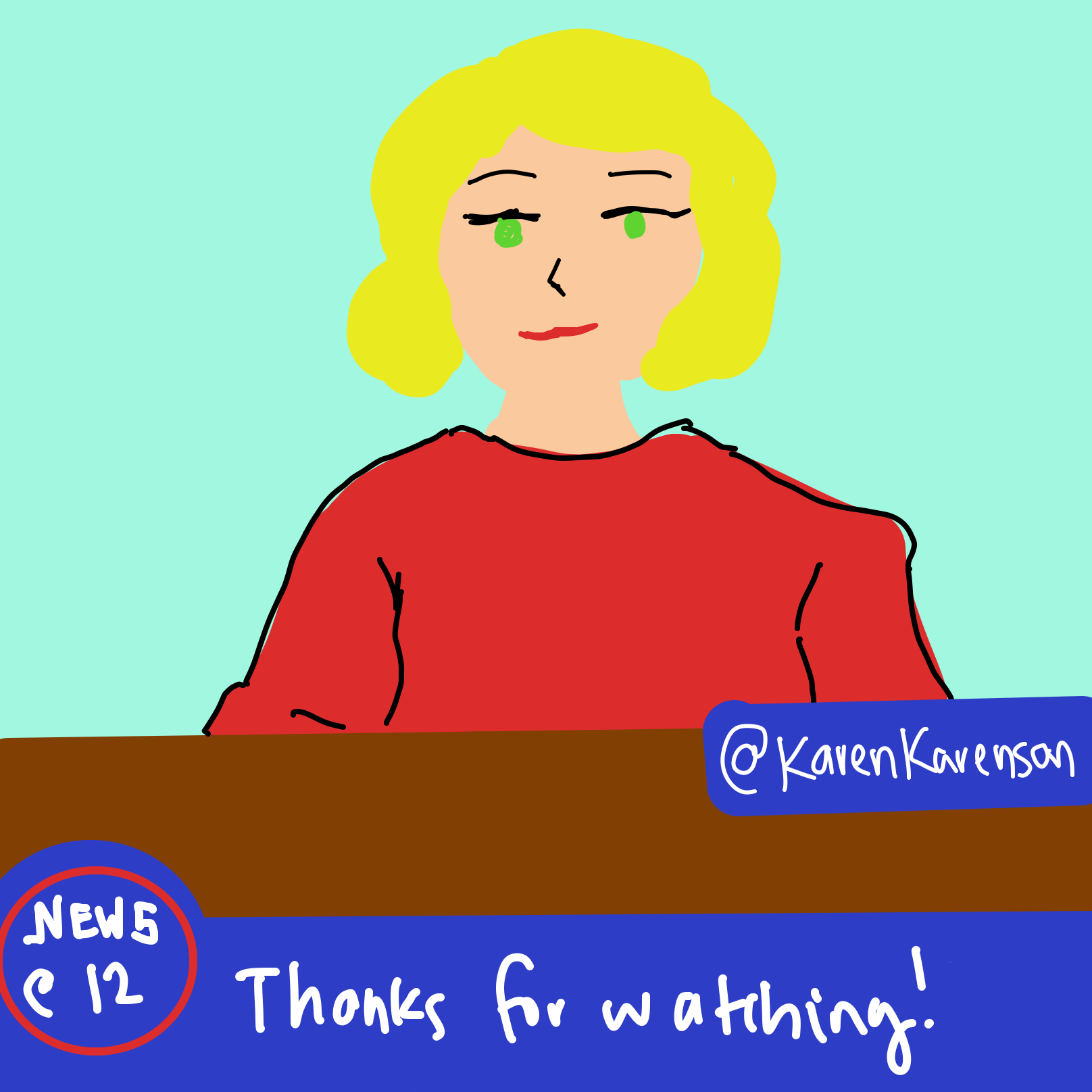 Drawing in The News Report Part 2 by Dobby1593