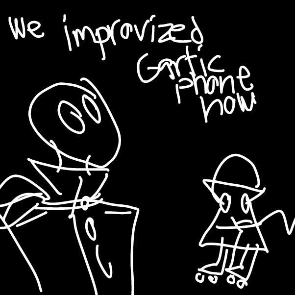 Clever use of the recolor tool there. - Online Drawing Game Comic Strip Panel by SeanTrunks