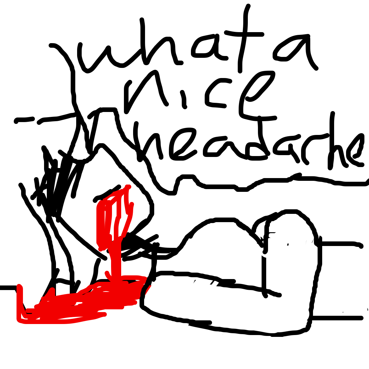 Drawing in Headache by Scythesowner2