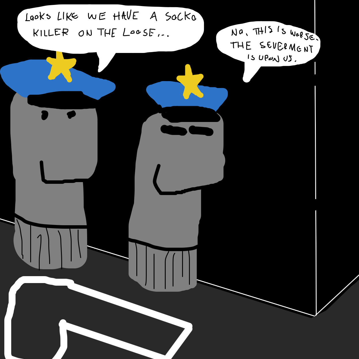  - Online Drawing Game Comic Strip Panel by Painovoima