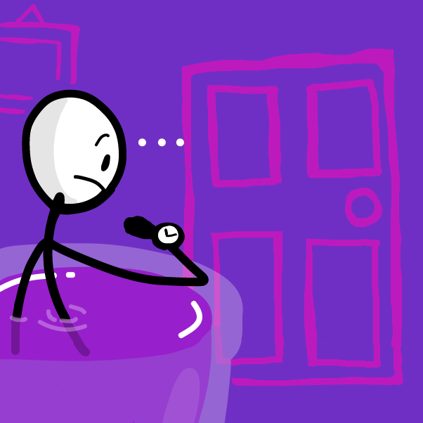 waiting... - Online Drawing Game Comic Strip Panel by 🔲