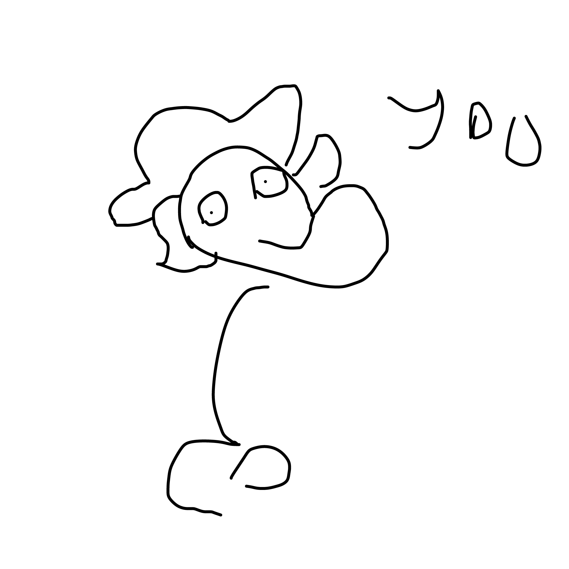 Drawing in Finish the sentence (SDRAWKCAB) by BananaDoc