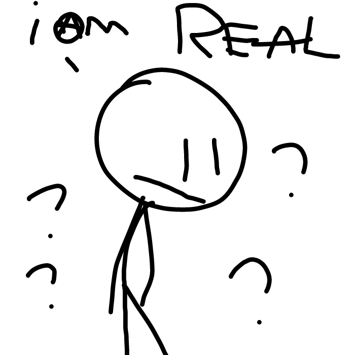 Is he real? - Online Drawing Game Comic Strip Panel by RiqTheEpic