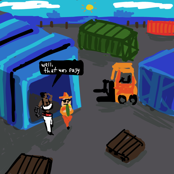  - Online Drawing Game Comic Strip Panel by Peyocay