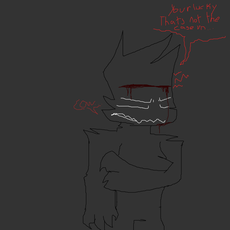 Drawing in Headache by OneWithTheShadows