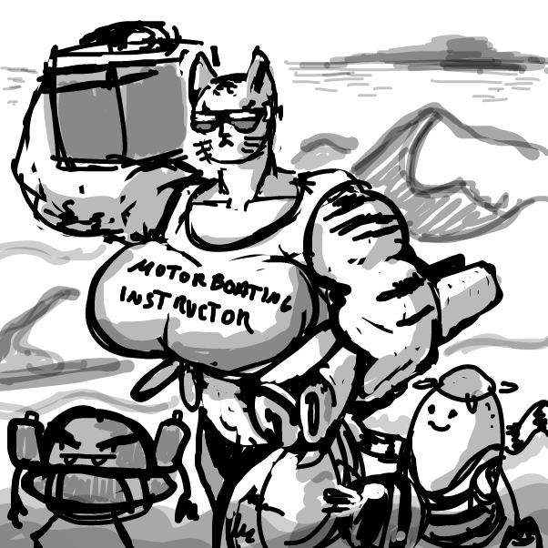 Liked webcomic Part 5: Horror at the beach