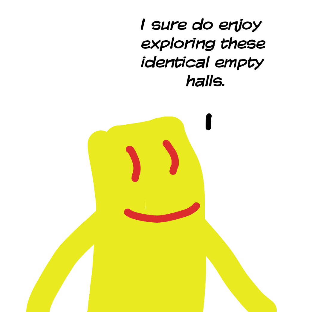 Drawing in backrooms level fun by Emjaypatrick