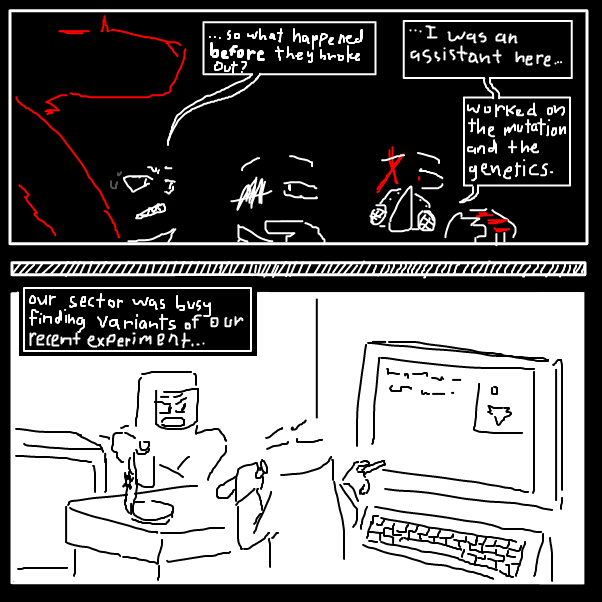 Drawing in CREATURE BREACH PT6 by KringlePringles