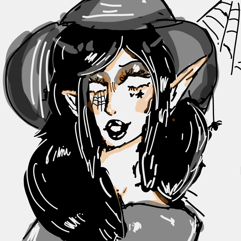 Drawing in OC jam by Aven