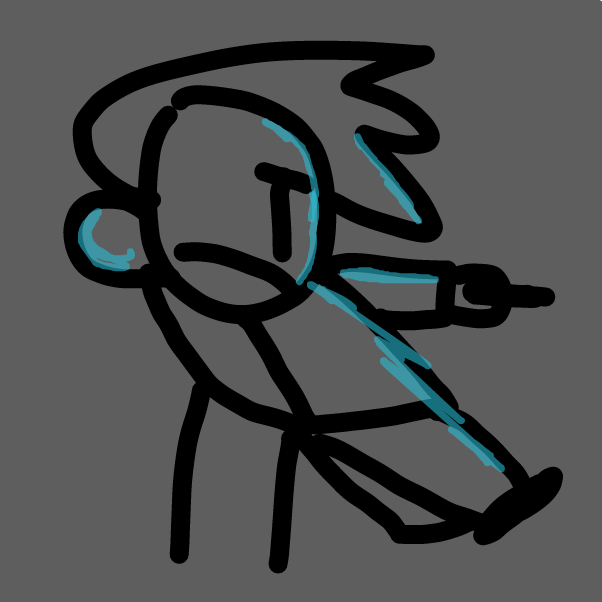 2 things: LOOK BEHIND YOU!
And the other: Worst. Recliner. Ever - Online Drawing Game Comic Strip Panel by Z.The.Comic