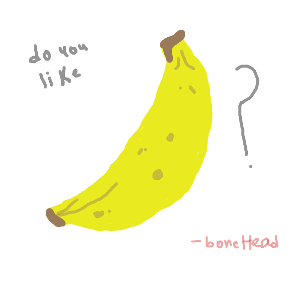 BANANA - Online Drawing Game Comic Strip Panel by XD