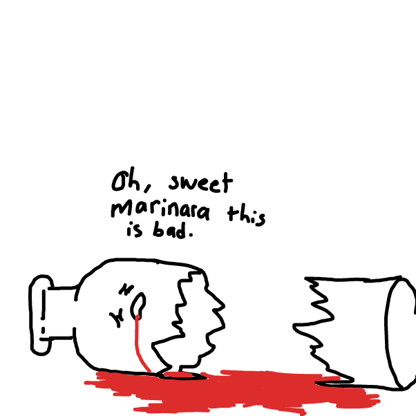 Drawing in Don't worry it's not real ketchup by boneHed