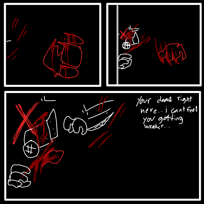 - Online Drawing Game Comic Strip Panel by OneWithTheShadows