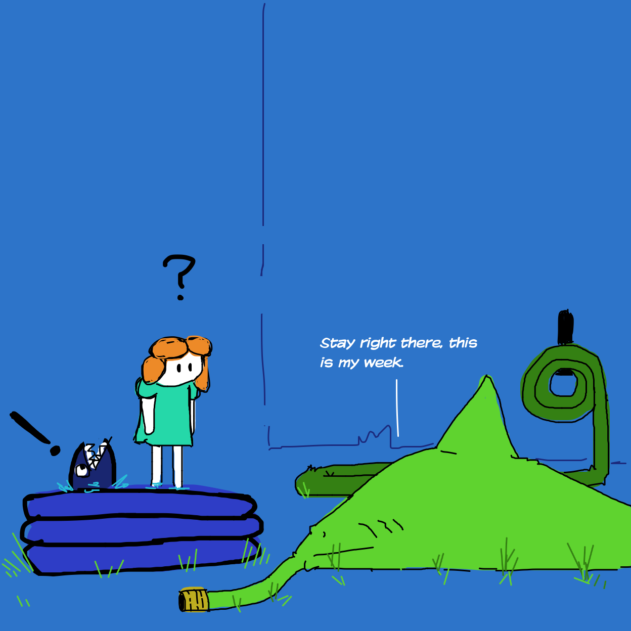  - Online Drawing Game Comic Strip Panel by Painovoima