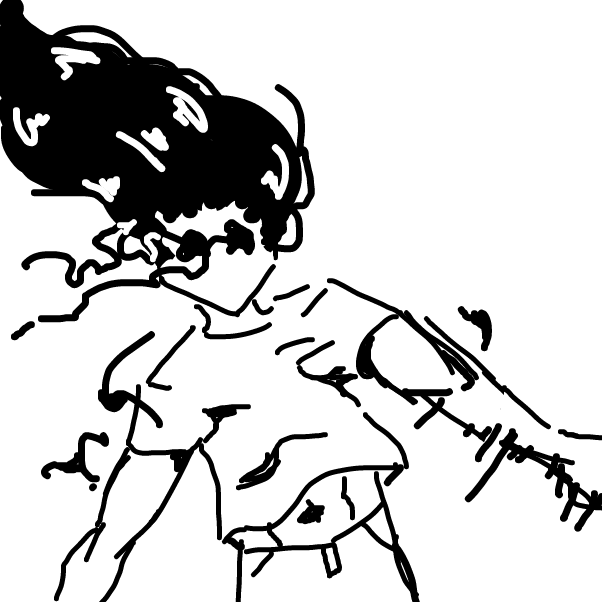 Drawing in fight me by jin