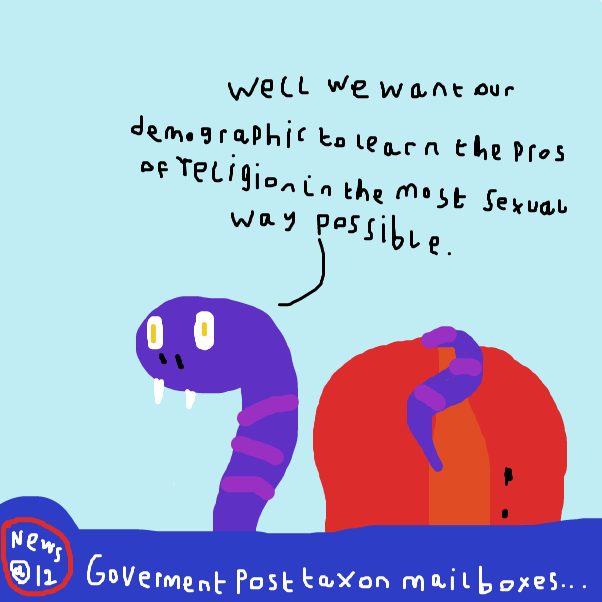 Drawing in The News Report Part 3 by BananaDoc