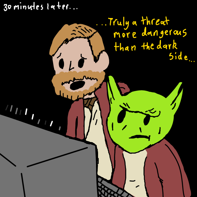 Drawing in May The 4th by SpaceMattress