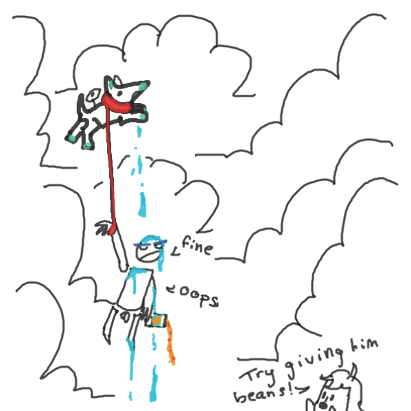 Drawing in My dog is broken by Art.frankie