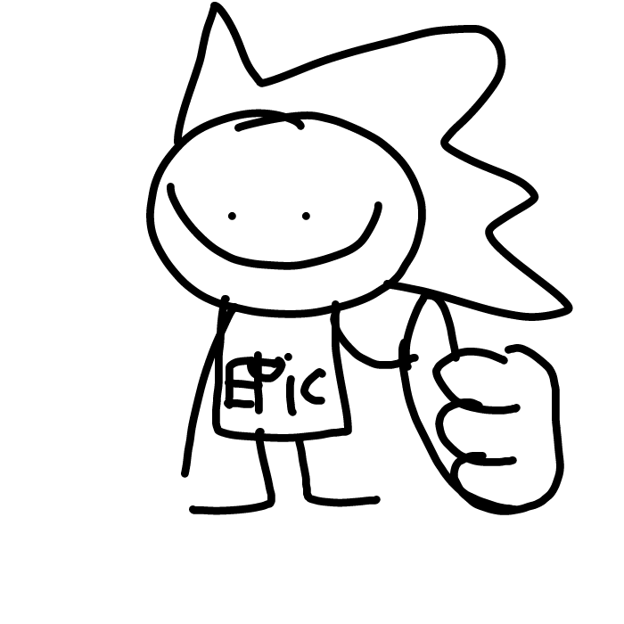 Indeed epic - Online Drawing Game Comic Strip Panel by RiqTheEpic