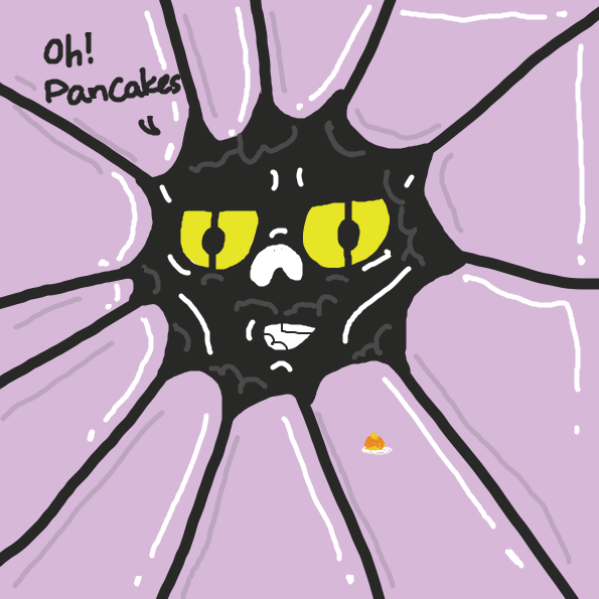 Drawing in Pancake by Art.frankie