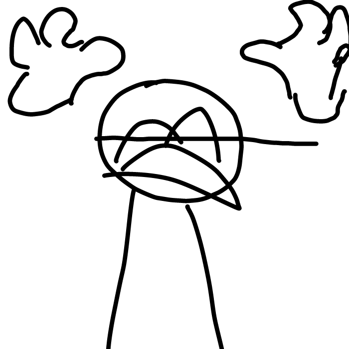 He sad now - Online Drawing Game Comic Strip Panel by RiqTheEpic