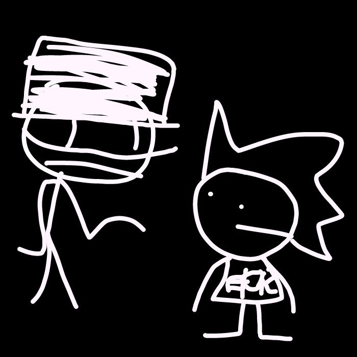 Drawing in Magic Trick by RiqTheEpic