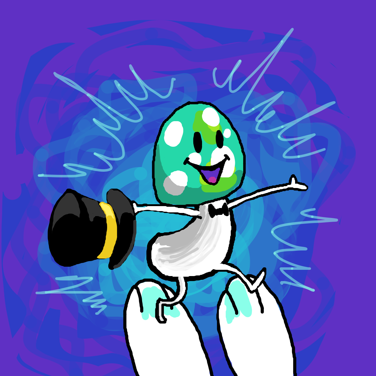  - Online Drawing Game Comic Strip Panel by Electra