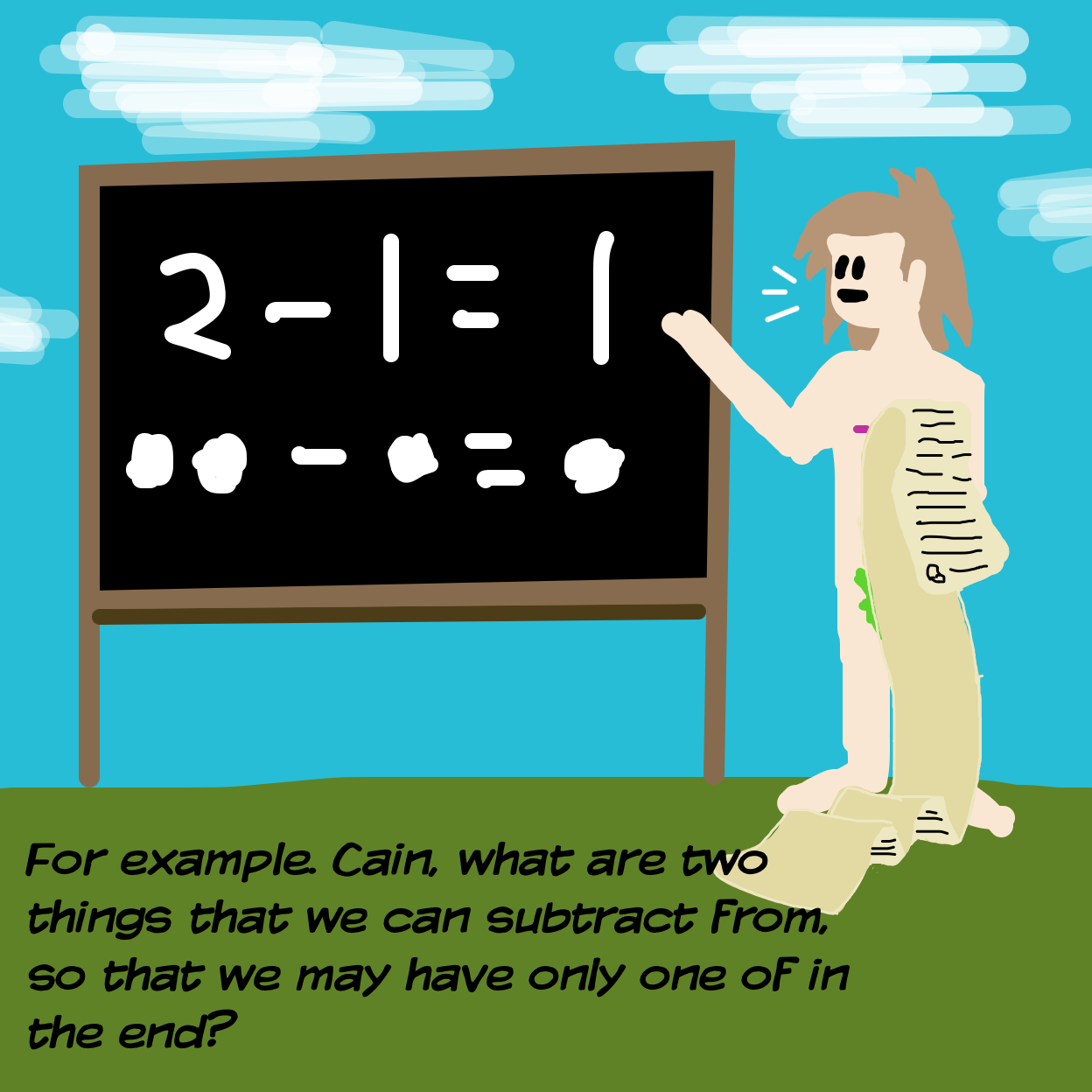  - Online Drawing Game Comic Strip Panel by Painovoima