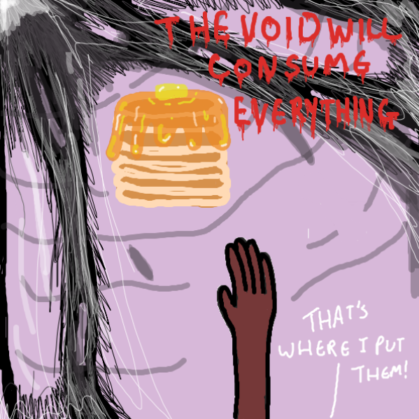 Drawing in Pancake by joshyouart