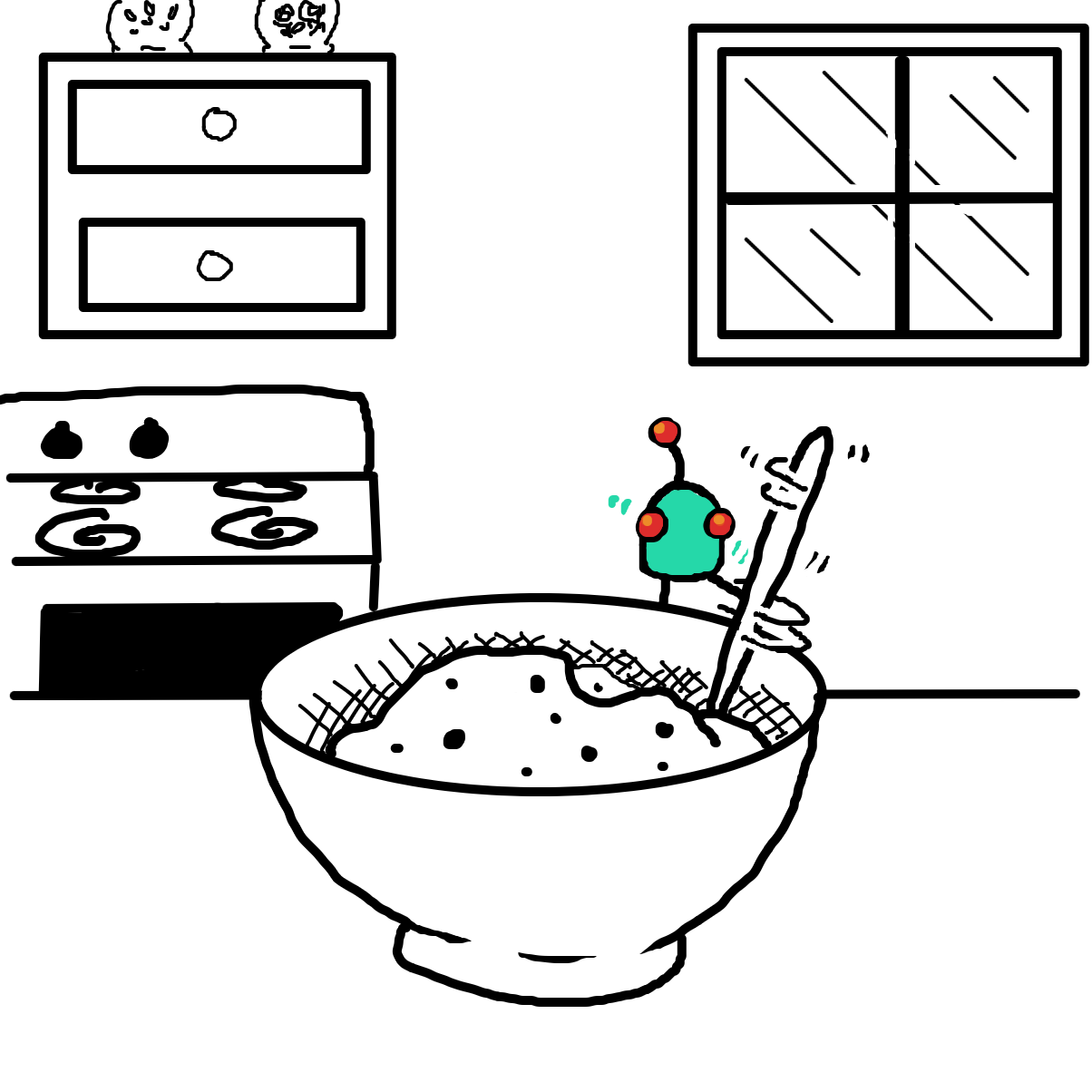  - Online Drawing Game Comic Strip Panel by Electra