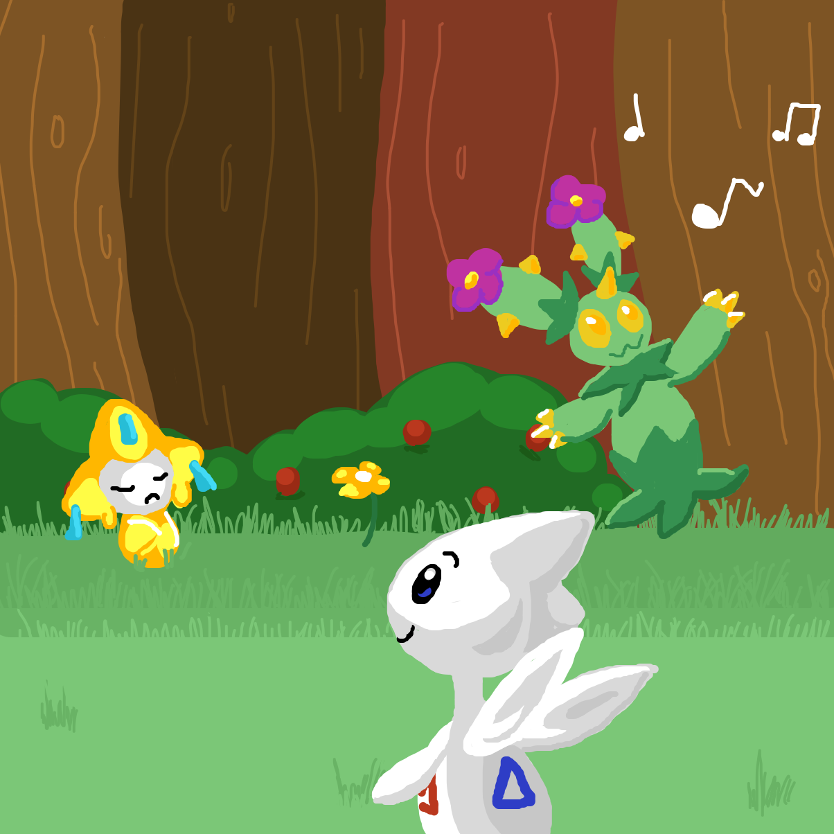  - Online Drawing Game Comic Strip Panel by Electra