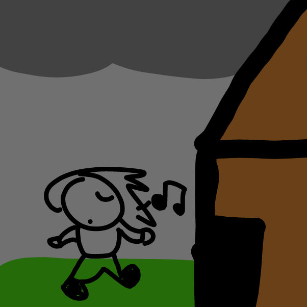 NO! DONT GO INTO THE SHED!! - Online Drawing Game Comic Strip Panel by Z.The.Comic