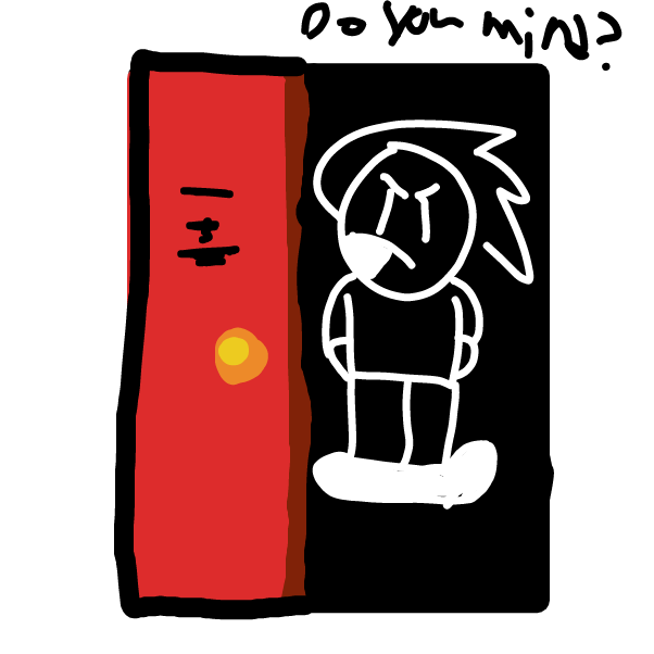 Plz dont paint my door - Online Drawing Game Comic Strip Panel by Z.The.Comic