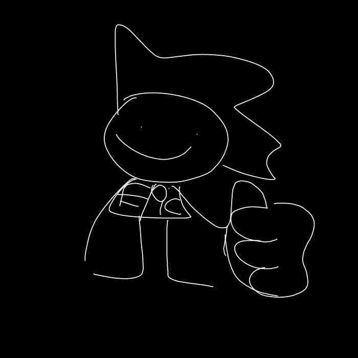 Drawing in Magic Trick by RiqTheEpic