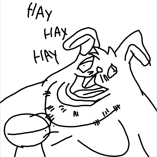 Drawing in space jam the third by ARIM