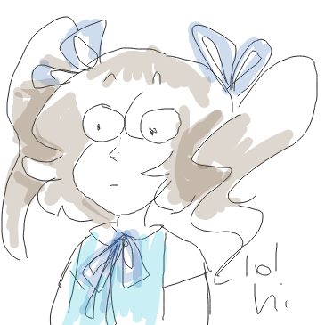 Drawing in Bored by Hina the Meme-ma