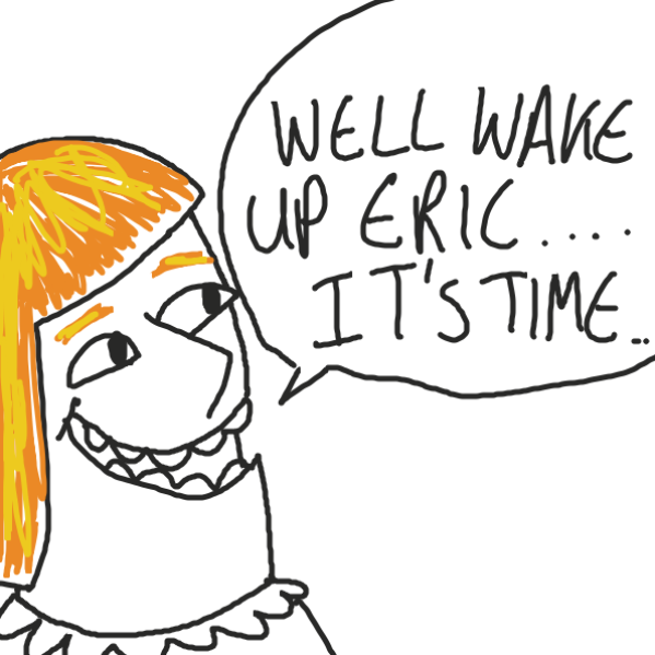 Drawing in Tired by joshyouart