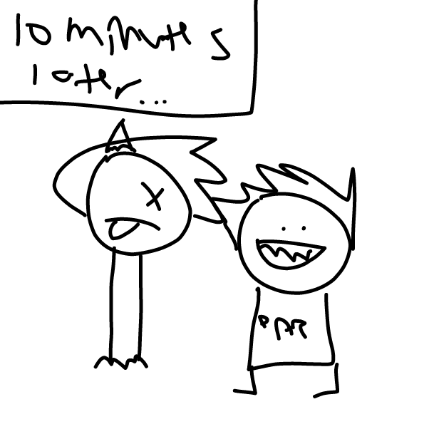 Ded - Online Drawing Game Comic Strip Panel by Z.The.Comic