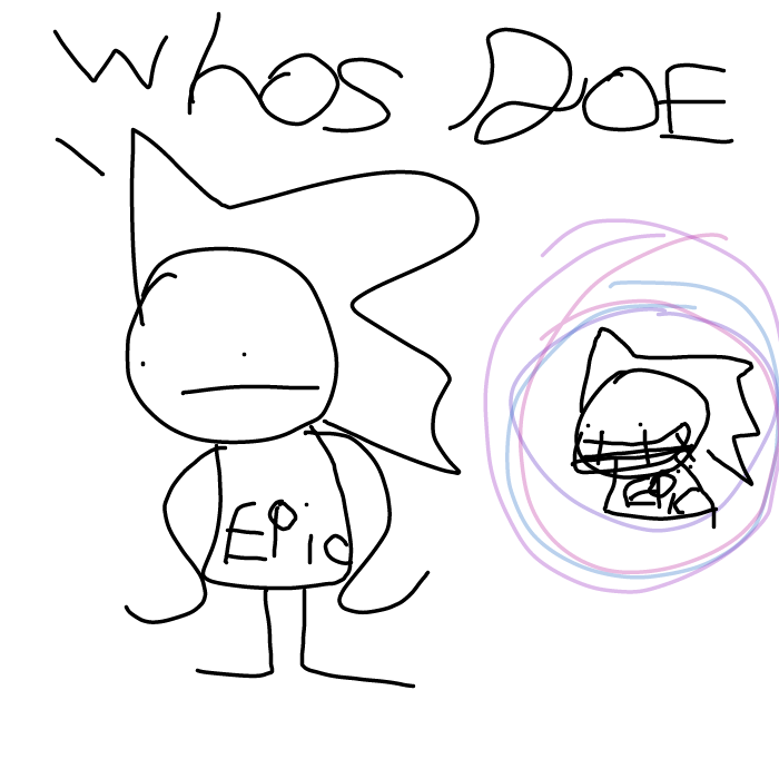 The riq in the portal is the riq from the sub series lol - Online Drawing Game Comic Strip Panel by RiqTheEpic