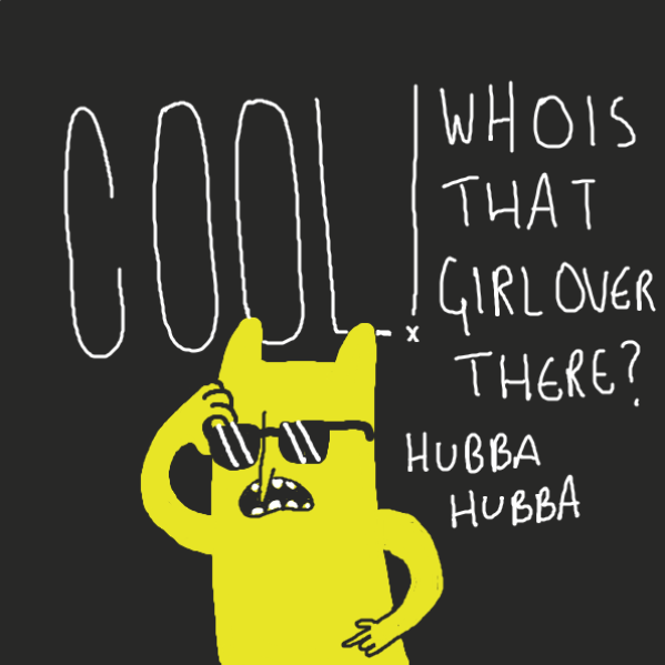 Drawing in Cool guy by joshyouart