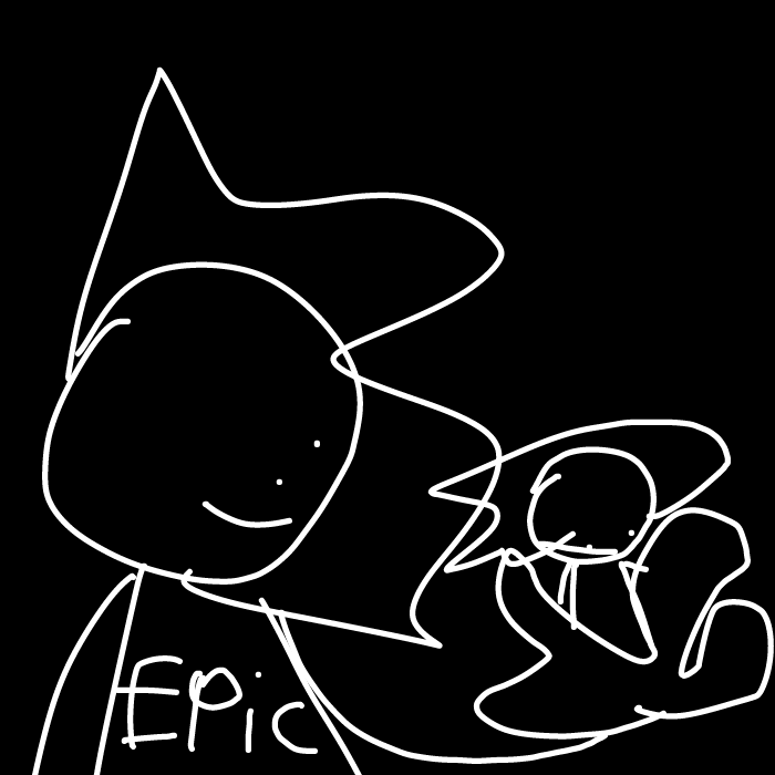 Drawing in Magic Trick by RiqTheEpic