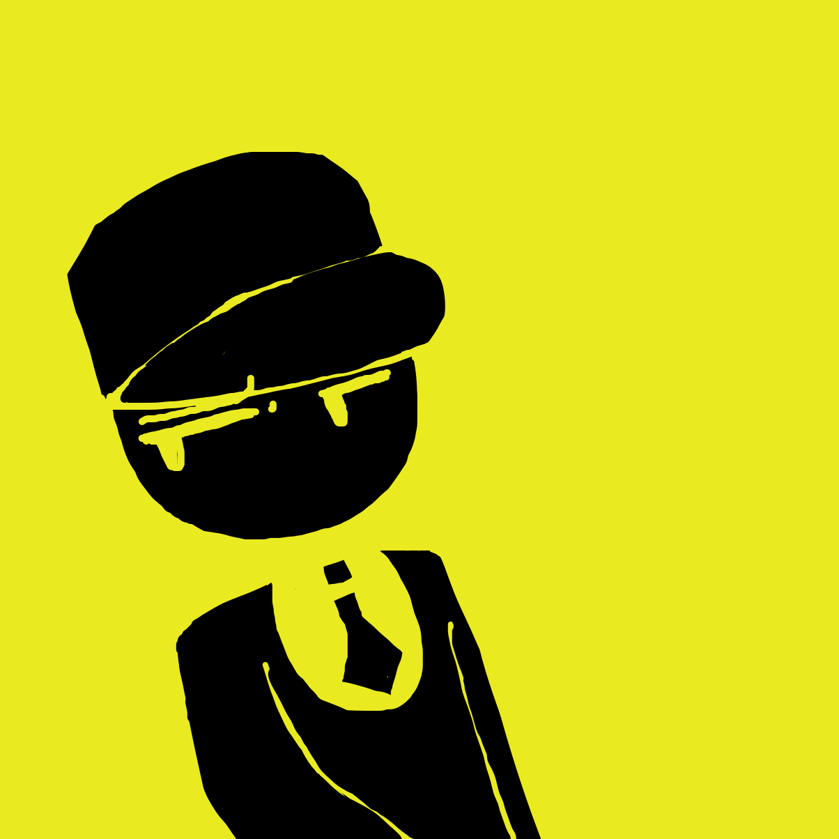 Drawing in Signhumans #1 Railroad sign by Netu