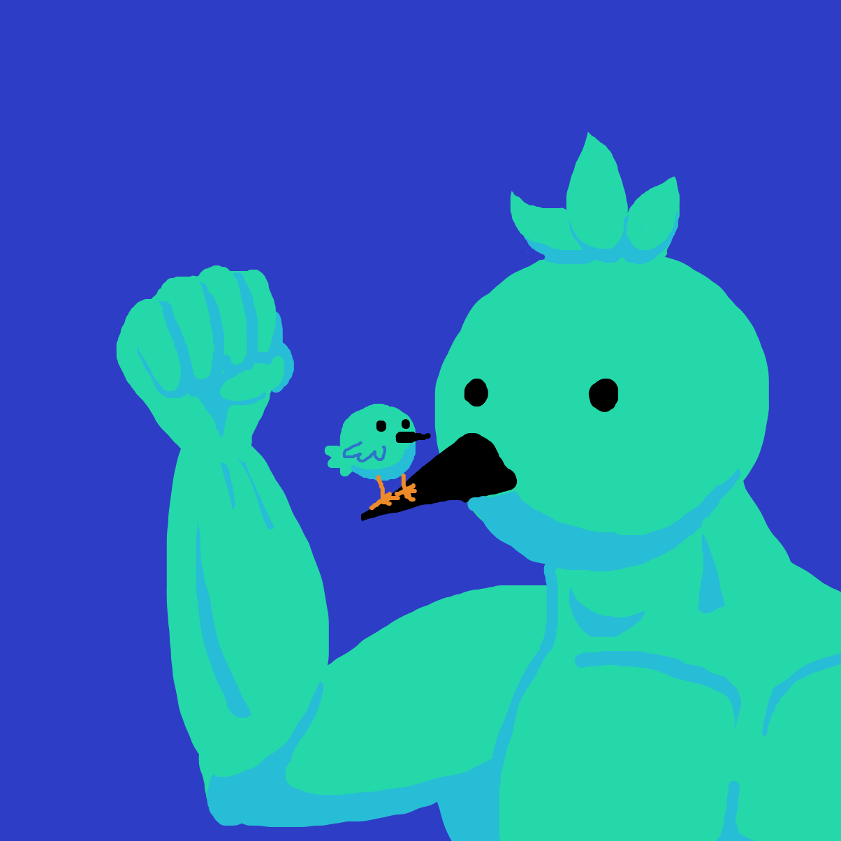  - Online Drawing Game Comic Strip Panel by Electra