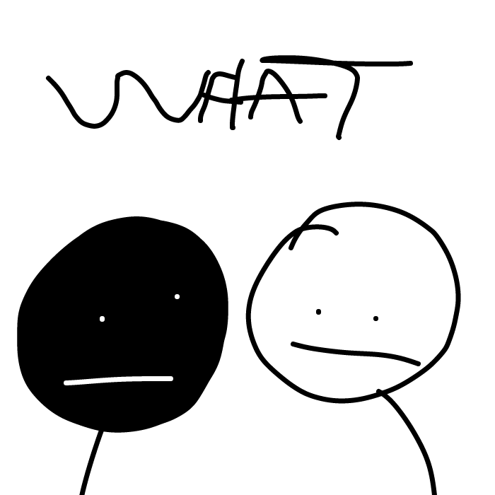 What does this even have with Jim's battle of the inner-self  - Online Drawing Game Comic Strip Panel by RiqTheEpic