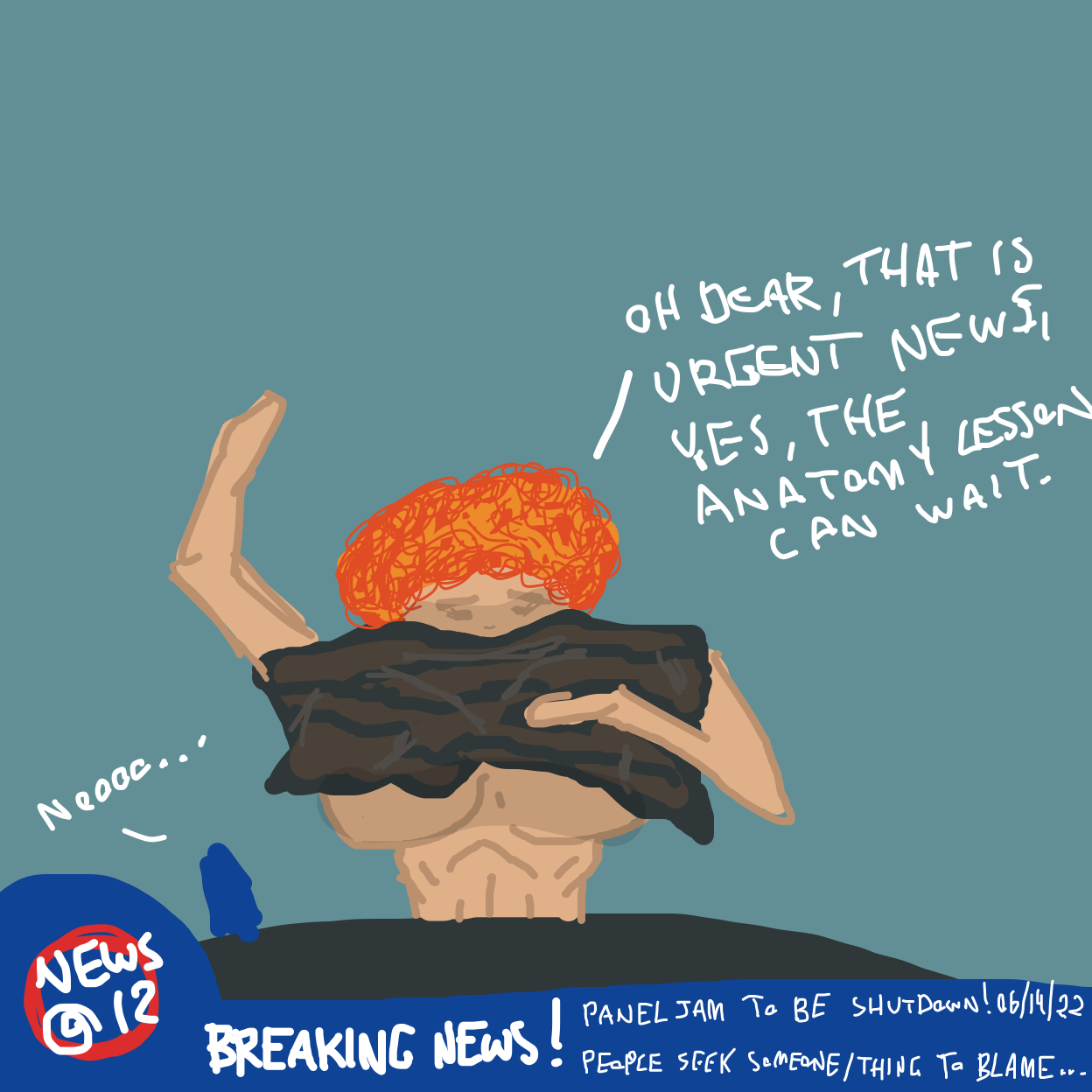  - Online Drawing Game Comic Strip Panel by Painovoima