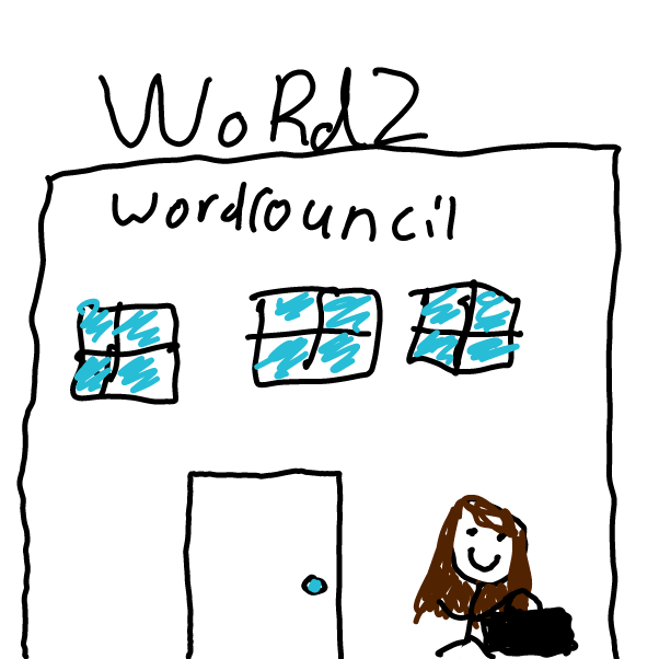 Drawing in The Word War  by PIXXIE