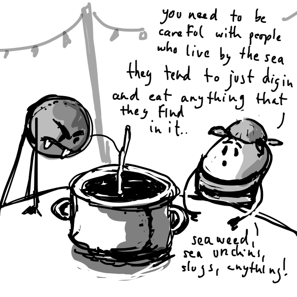 Drawing in (fastforwarded) Part 16: Luncheon by peyoalt