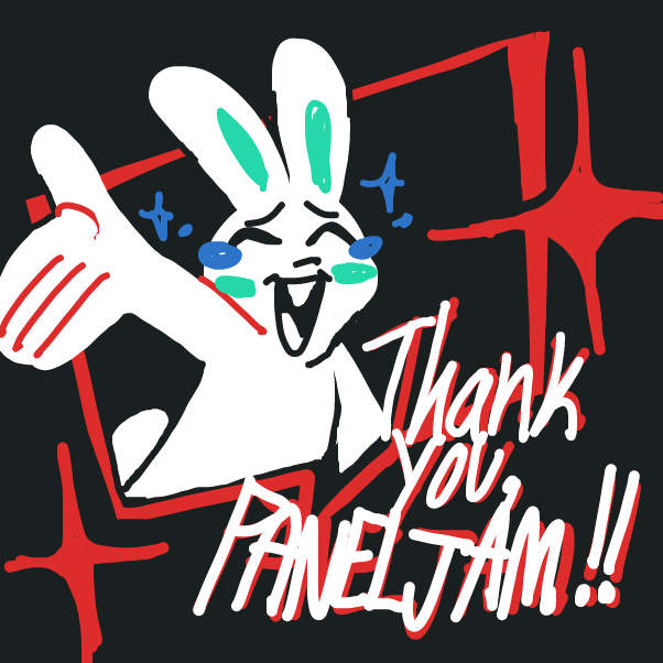 Drawing in thank you, paneljam!! by Chumky