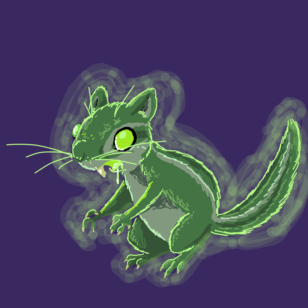 Drawing in BIOHAZARDOUS CREATURES by Electra